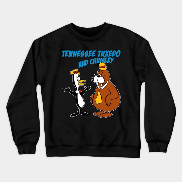 Tennessee Tuxedo And Chumley Crewneck Sweatshirt by tiontcondi